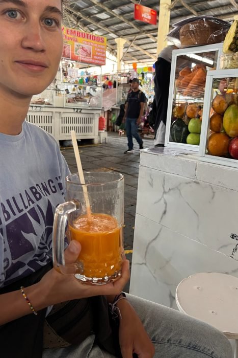 Smoothies im San Pedro Market