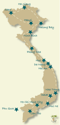 Rundreise durch Vietnam